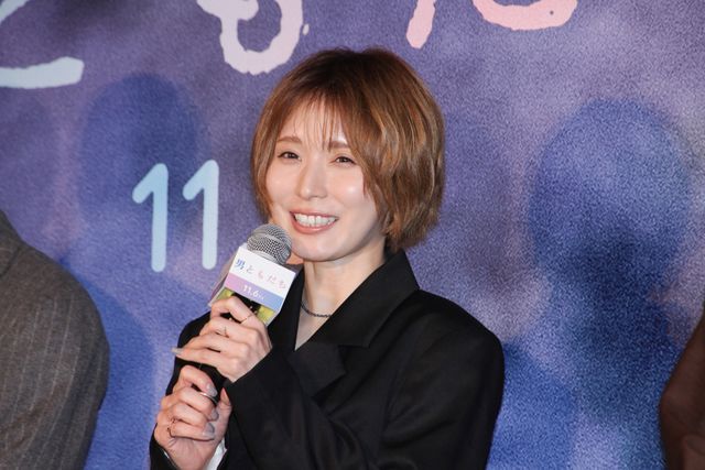 松岡茉優、井上祐貴、中島歩が登壇！映画『男ともだち』完成報告試写会（3枚目）
