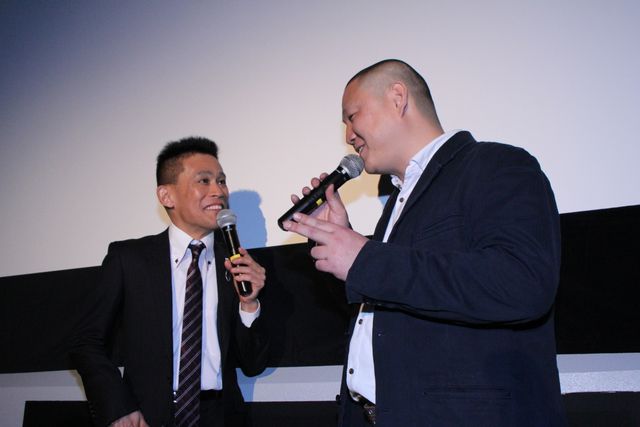 柳沢慎吾、マシンガントーク炸裂！映画『ピン中！』初日舞台あいさつ写真ギャラリー（3枚目）