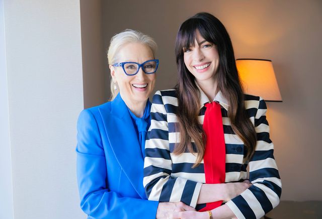 笑いの絶えないインタビューに  - メリル・ストリープ＆アン・ハサウェイ