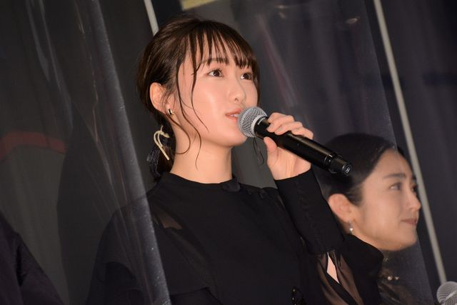 山田杏奈、山口まゆ、神尾楓珠ら登壇！映画『樹海村』初日舞台あいさつ（5枚目）