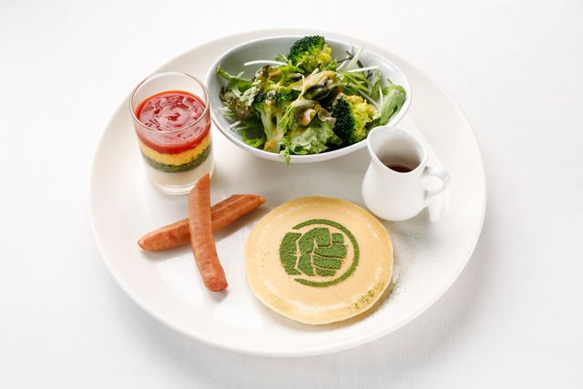 マーベルヒーローがラテアートに！スパイダーマンがサラダに！メニュー全10種（5枚目）