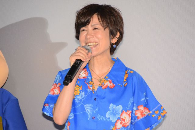 『映画クレヨンしんちゃん　謎メキ！花の天カス学園』大ヒット御礼舞台あいさつ（2枚目）