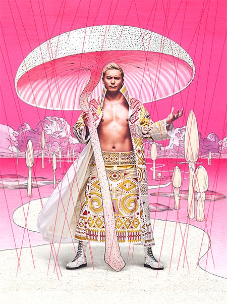 美しい！市川染五郎、アバンギャルドなモード姿　「装苑男子 of each world」（4枚目）