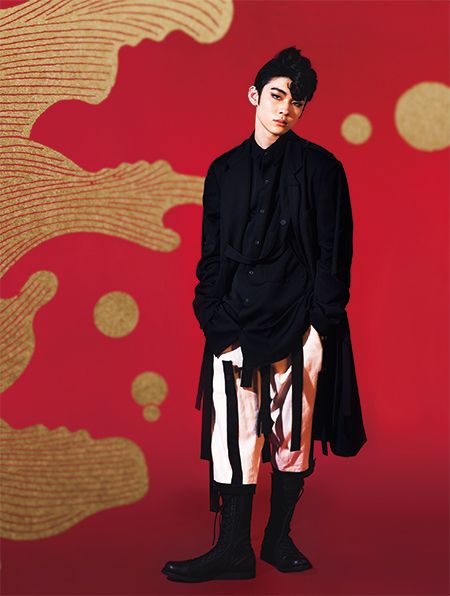 美しい！市川染五郎、アバンギャルドなモード姿　「装苑男子 of each world」（8枚目）