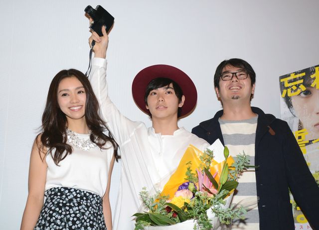 18歳の誕生日を迎えた村上虹郎！『忘れないと誓ったぼくがいた』村上虹郎誕生日試写会フォトギャラリー（9枚目）
