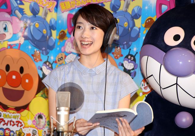 波瑠、劇場版アンパンマンに声優として参加!アフレコ会見ギャラリー