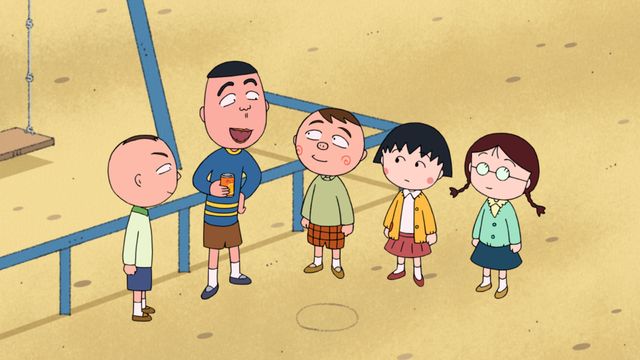 【4枚】キートン山田「ちびまる子ちゃん」最後の出演回「ある春の一日」（3枚目）