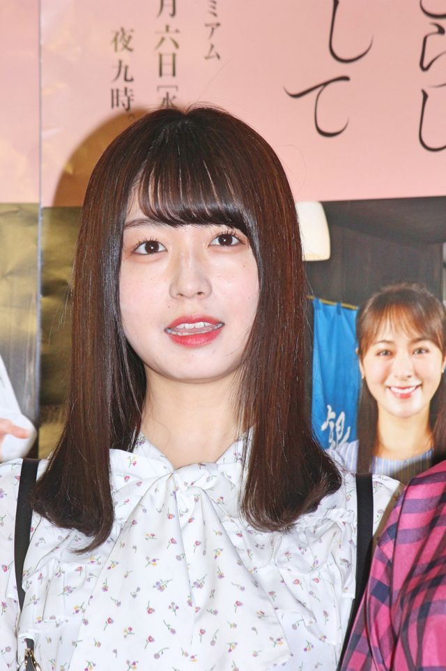 長濱ねる、ドラマ出演で「ホームシックに…」長崎発地域ドラマ「かんざらしに恋して」試写会（6枚目）