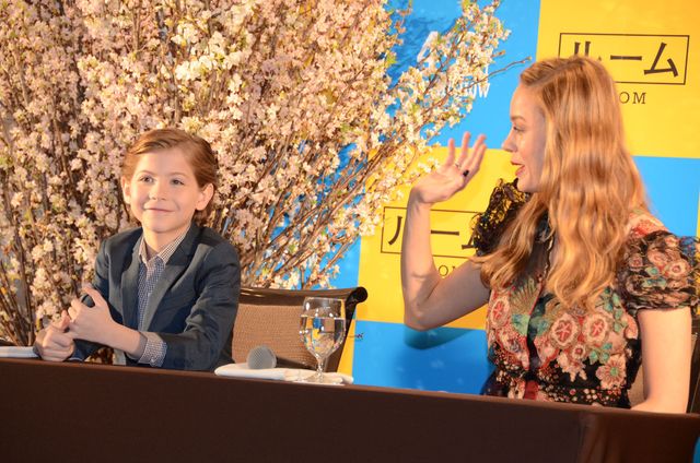 ブリー・ラーソン＆ジェイコブ・トレンブレイが初来日！映画『ルーム』記者会見ギャラリー（4枚目）