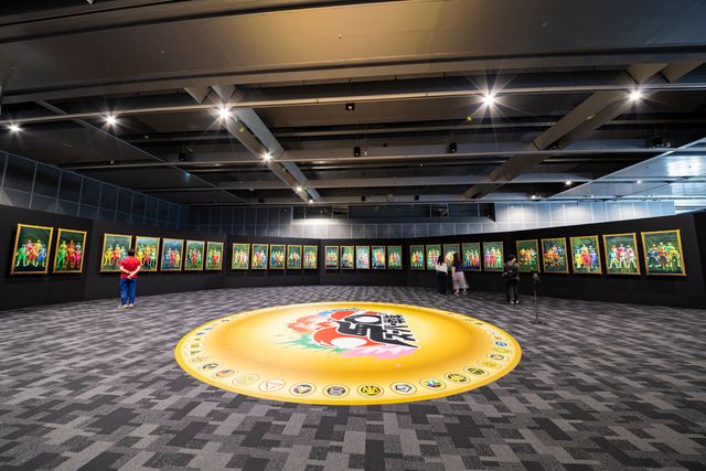 「全スーパー戦隊展」小道具・衣装・ミニチュア約500点が並ぶ！プレス内覧会＆オープニングセレモニー（2枚目）