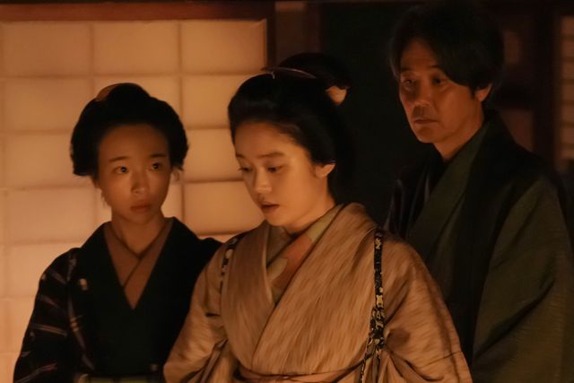 トキ（高石あかり）はイセ（芋生悠）と出会って…朝ドラ「ばけばけ」第102回の場面写真（3枚目）