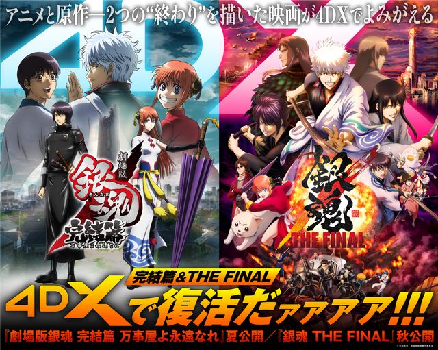 銀魂 THE FINAL』『万事屋よ永遠なれ』4DX版上映が決定 “マダオ