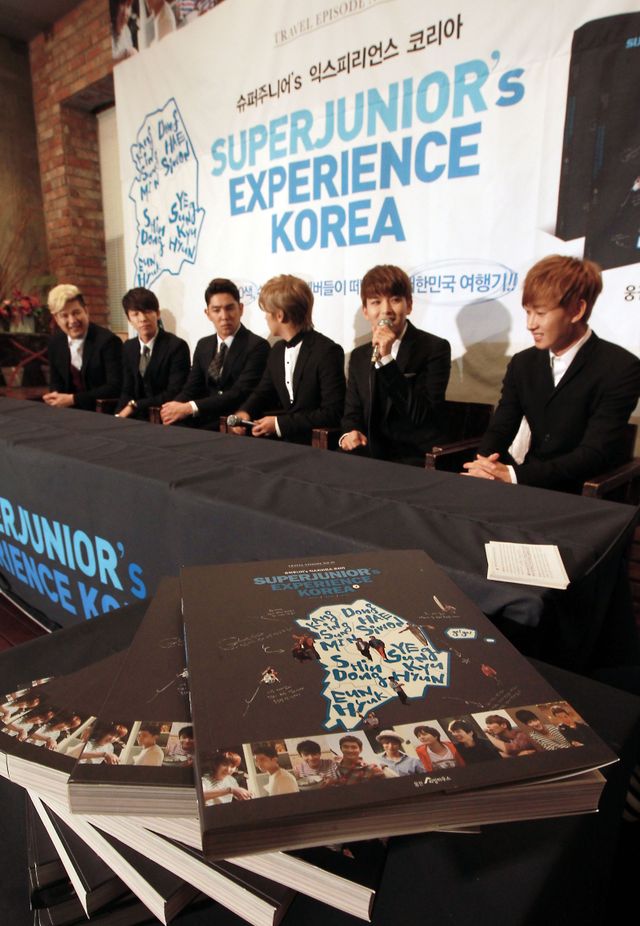 企画3年、撮影1年！SUPER JUNIOR旅行エッセイ記者会見フォトギャラリー：フォトギャラリー