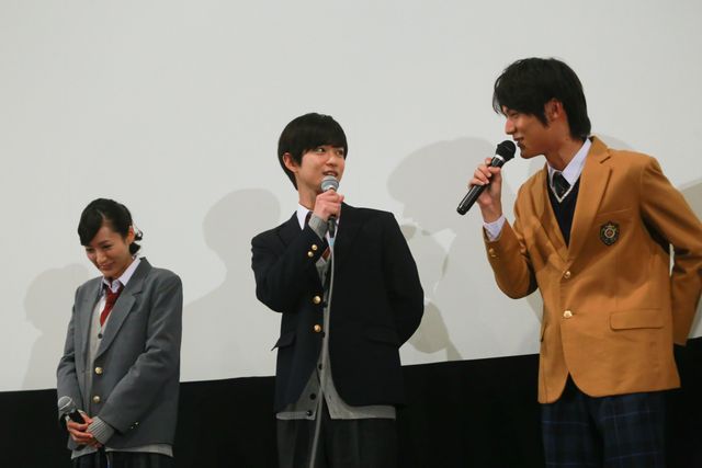 普段、キャーッと言われることない？千葉雄大＆中川大志ら『通学シリーズ　通学途中』初日舞台あいさつ【フォトギャラリー】（4枚目）