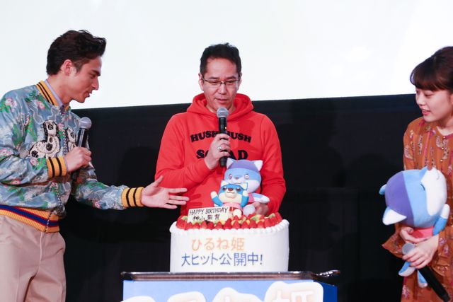 高畑充希とぬいぐるみ『ひるね姫　～知らないワタシの物語～』初日舞台あいさつフォトギャラリー（6枚目）
