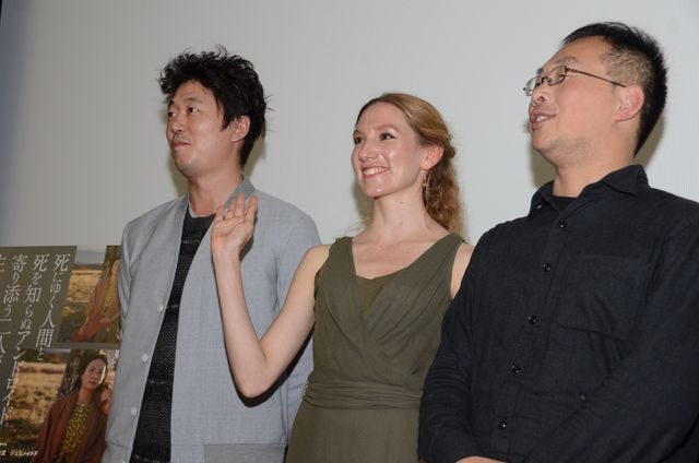 本当ですか？自虐的な発言をした新井浩文ら『さようなら』初日舞台あいさつ【フォトギャラリー】：フォトギャラリー