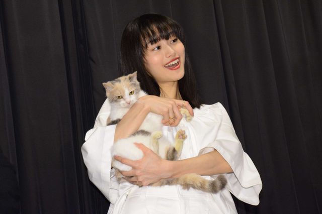 【写真】止まらない美人化… 忽那汐里の美ぼうに猫もメロメロ!?（3枚目）