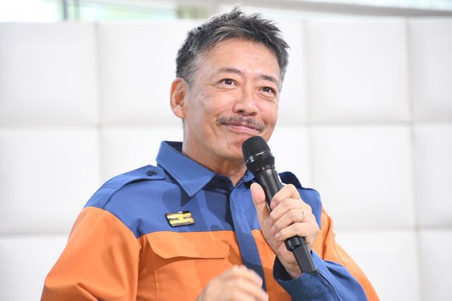 中村倫也、川口春奈ら池井戸潤原作「ハヤブサ消防団」制作発表会見（17枚目）