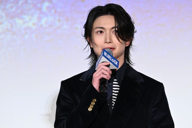 高橋文哉、櫻井海音、K（＆TEAM）…キャスト集結！実写映画『ブルーロック』初日舞台挨拶（7枚目）