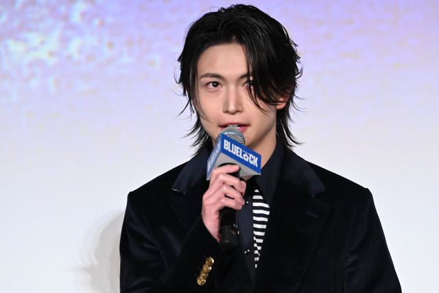 高橋文哉、櫻井海音、K（＆TEAM）…キャスト集結！実写映画『ブルーロック』初日舞台挨拶（9枚目）
