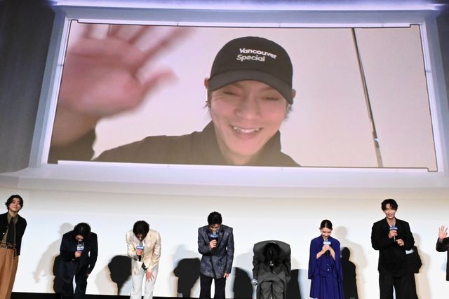 高橋文哉、櫻井海音、K（＆TEAM）…キャスト集結！実写映画『ブルーロック』初日舞台挨拶（14枚目）