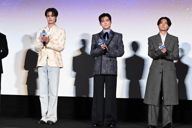 高橋文哉、櫻井海音、K（＆TEAM）…キャスト集結！実写映画『ブルーロック』初日舞台挨拶（16枚目）