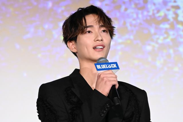 高橋文哉、櫻井海音、K（＆TEAM）…キャスト集結！実写映画『ブルーロック』初日舞台挨拶（17枚目）