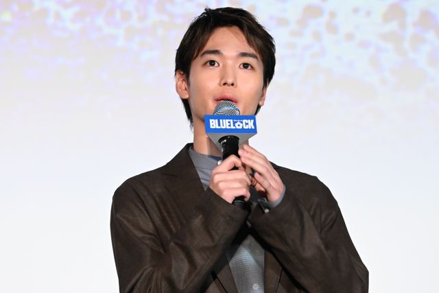 高橋文哉、櫻井海音、K（＆TEAM）…キャスト集結！実写映画『ブルーロック』初日舞台挨拶（19枚目）