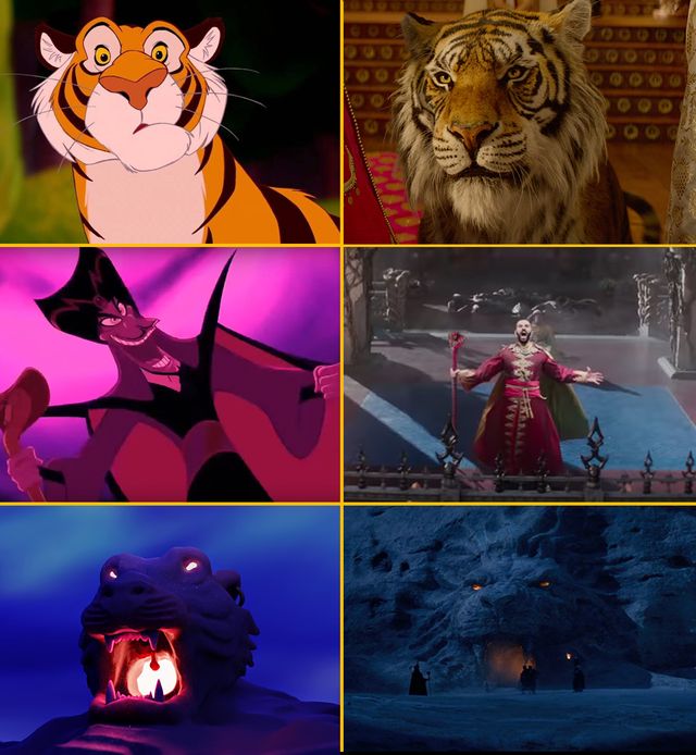 こんなに完コピ！『アラジン』実写版とアニメを比較してみた（2枚目）