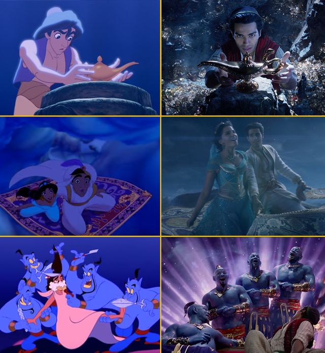 こんなに完コピ！『アラジン』実写版とアニメを比較してみた（4枚目）