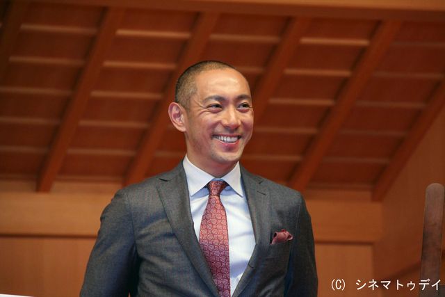 海老蔵、坂東三津五郎の回復願う フォトギャラリー（7枚目）