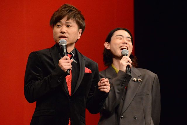 桐谷健太に菅田将暉たちが爆笑！『火花』完成披露（15枚目）