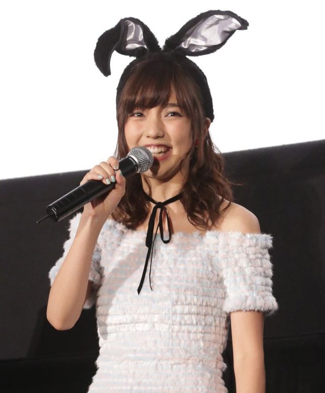 真野恵里菜のウサ耳がキュート！『パトレイバー／第5章』初日舞台挨拶：フォトギャラリー