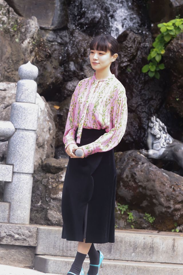 松本穂香＆奈緒、ほんわか2ショット！映画『みをつくし料理帖』大ヒット祈願祭（14枚目）