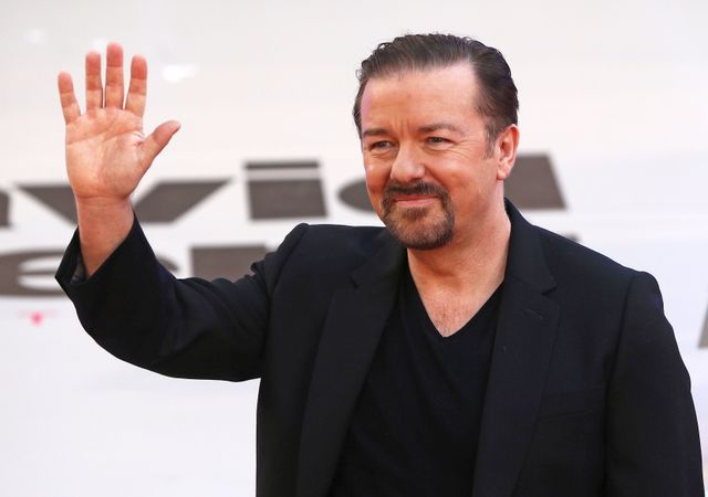 リッキー・ジャーヴェイスは12日、来年1月に開催されるゴールデン・グローブ賞の授賞式の司会を務めると発表した。写真は2016年8月、ロンドンで撮影