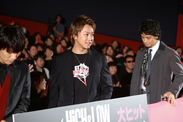 斎藤工、登坂は抱きしめたい！TAKAHIROには抱きしめられたい！『HiGH&LOW THE RED RAIN』初日舞台あいさつフォトギャラリー（6枚目）