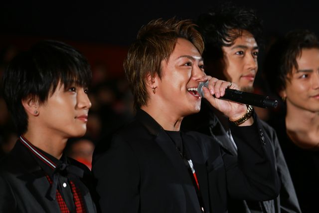 斎藤工、登坂は抱きしめたい！TAKAHIROには抱きしめられたい！『HiGH&LOW THE RED RAIN』初日舞台あいさつフォトギャラリー（12枚目）