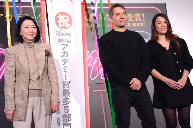 梶芽衣子がサプライズ登場！『ANORA アノーラ』ショーン・ベイカー監督来日記念舞台あいさつ（12枚目）