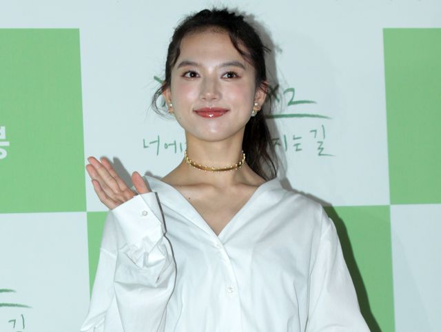 清原果耶『青春18×2 君へと続く道』で訪韓！記者会見の様子（8枚目）