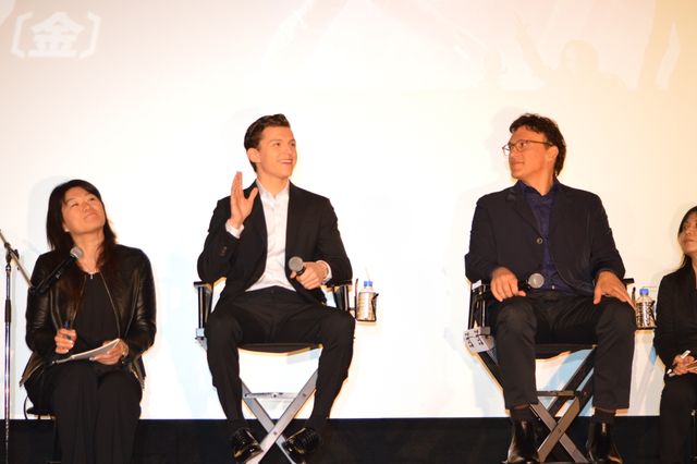 スパイダーマン役トム・ホランド来日！『アベンジャーズ／インフィニティ・ウォー』監督と一緒に！（3枚目）