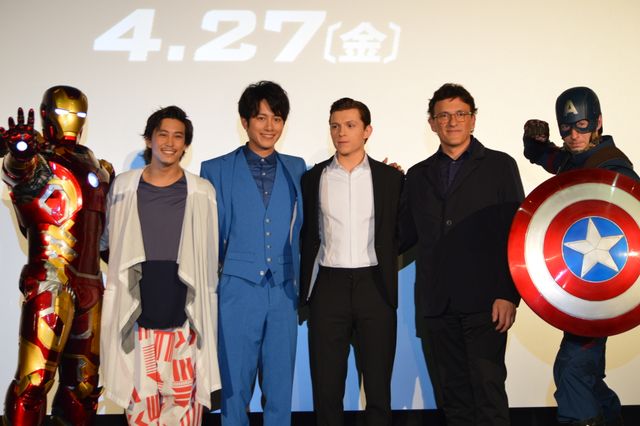 スパイダーマン役トム・ホランド来日！『アベンジャーズ／インフィニティ・ウォー』監督と一緒に！（17枚目）