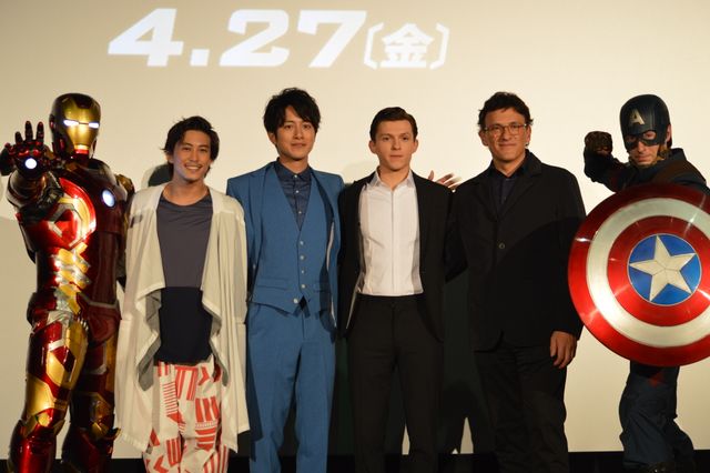 スパイダーマン役トム・ホランド来日！『アベンジャーズ／インフィニティ・ウォー』監督と一緒に！（18枚目）