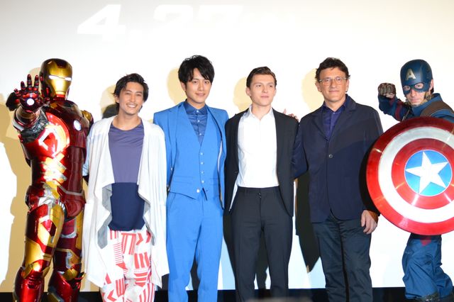 スパイダーマン役トム・ホランド来日！『アベンジャーズ／インフィニティ・ウォー』監督と一緒に！（19枚目）