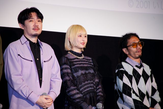 Aぇ! group佐野晶哉＆上白石萌歌、役柄風の装いで輝く！『トリツカレ男』初日舞台挨拶（7枚目）