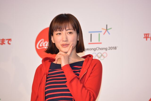 綾瀬はるか、スケートに挑戦！「コカ・コーラ」平昌2018冬季オリンピック応援キャンペーンPRイベント（3枚目）