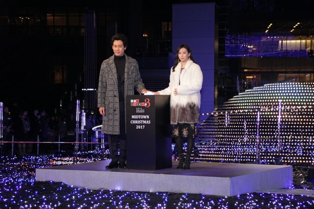 大泉洋、六本木に登場！「ミッドタウン・クリスマス2017 点灯式」（4枚目）