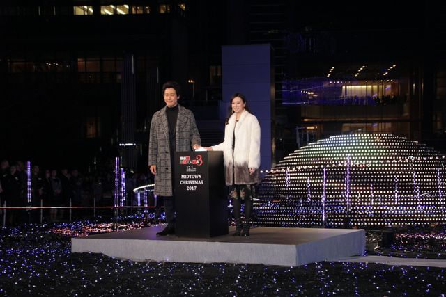 大泉洋、六本木に登場！「ミッドタウン・クリスマス2017 点灯式」（8枚目）