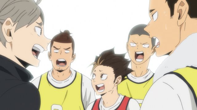 烏野メンバー！「ハイキュー!!　TO THE TOP」第7話カット（6枚目）