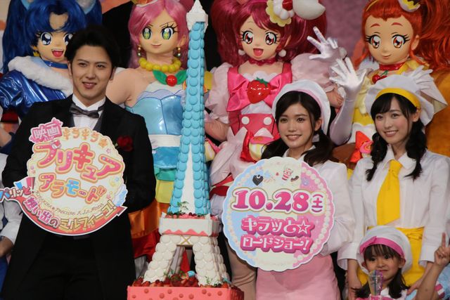 美山加恋＆福原遥「プリキュア」パティシエ衣装で登場！（17枚目）