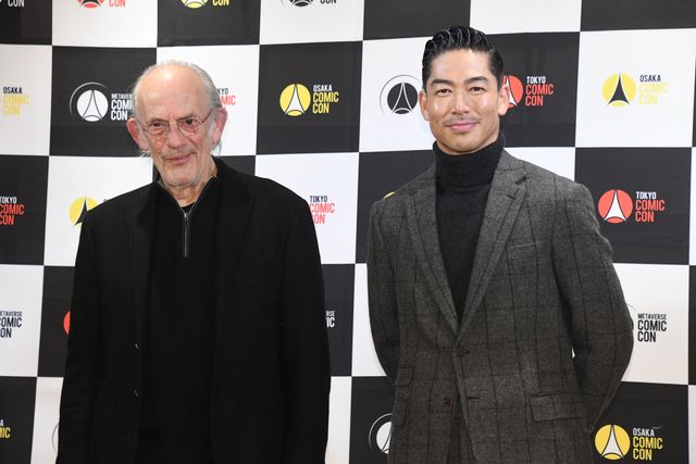 クリストファー・ロイド＆EXILE AKIRA、夢の2ショット！「東京コミコン2022」記者会見：フォトギャラリー